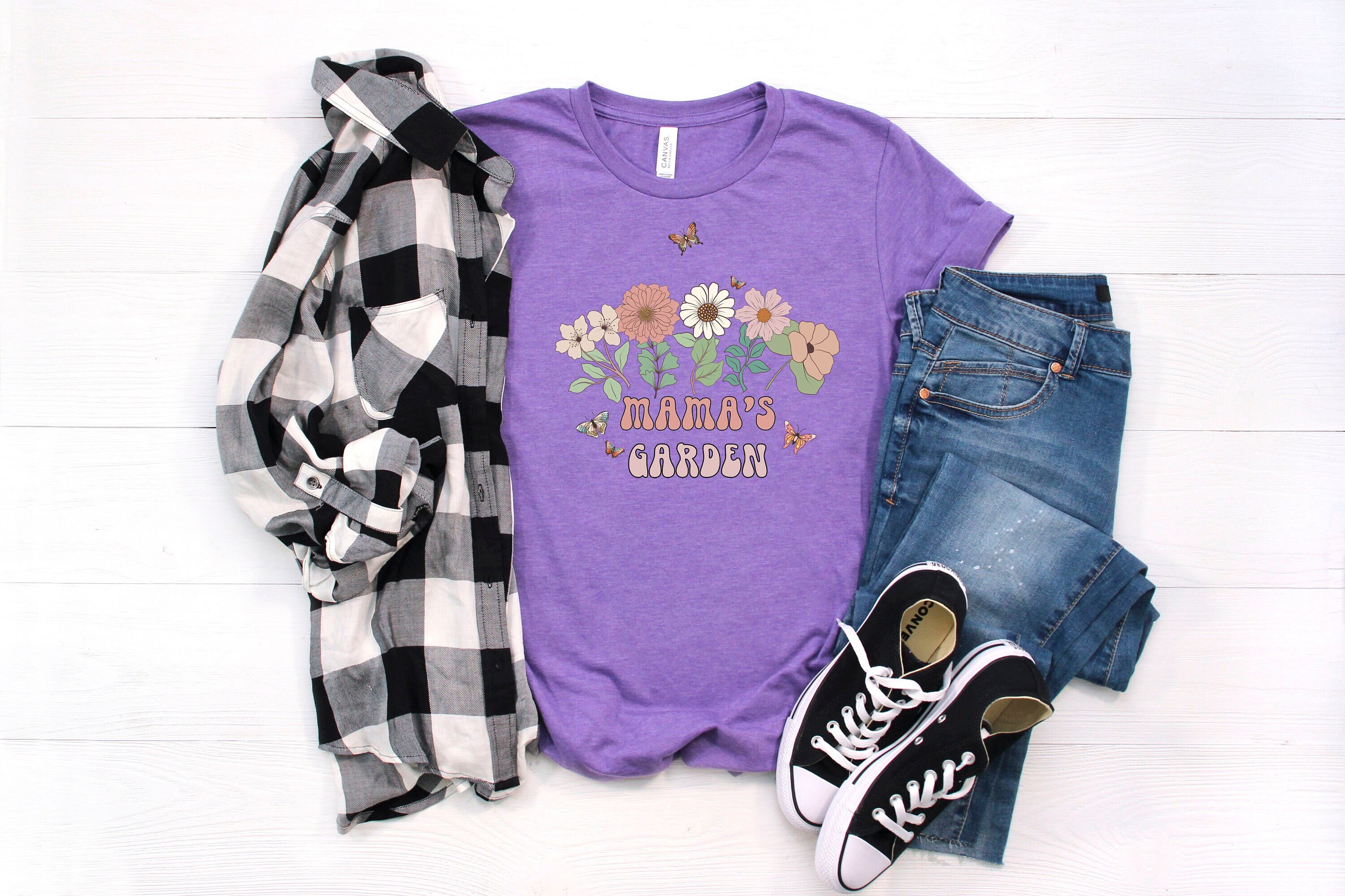 Mamas Garden T-Shirt, Mom Shirt, Mama T- Shirt, Premium Shirt