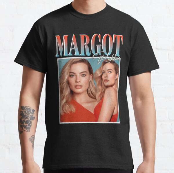 Margot Robbie Film Movie Actress Shirt, Premium Shirt