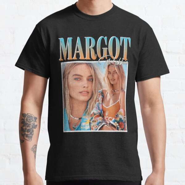 Margot Robbie Film Movie Actress Shirt, Premium Shirt