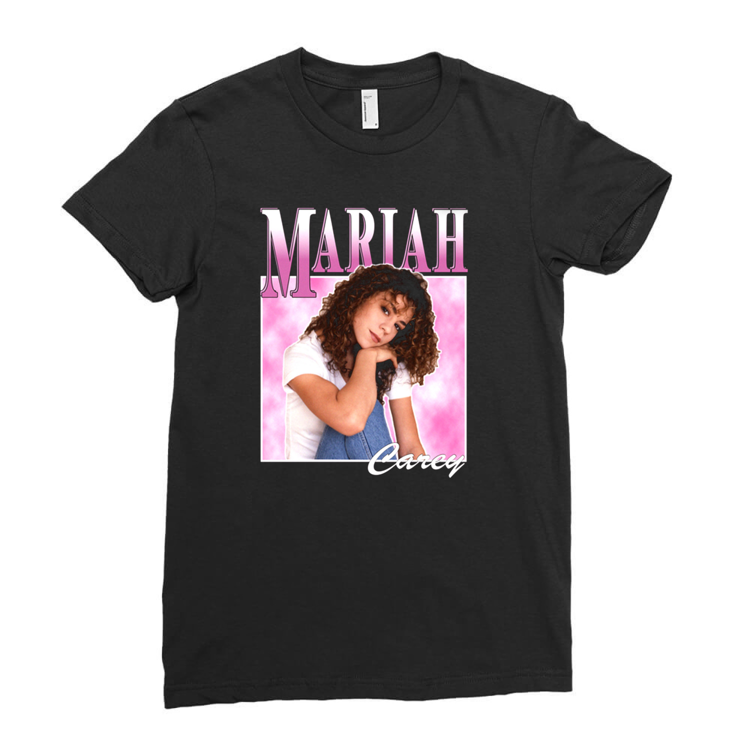 Mariah Carey (B) Ladies Fitted T-Shirt, Premium Shirt, Classic Style T-Shirts