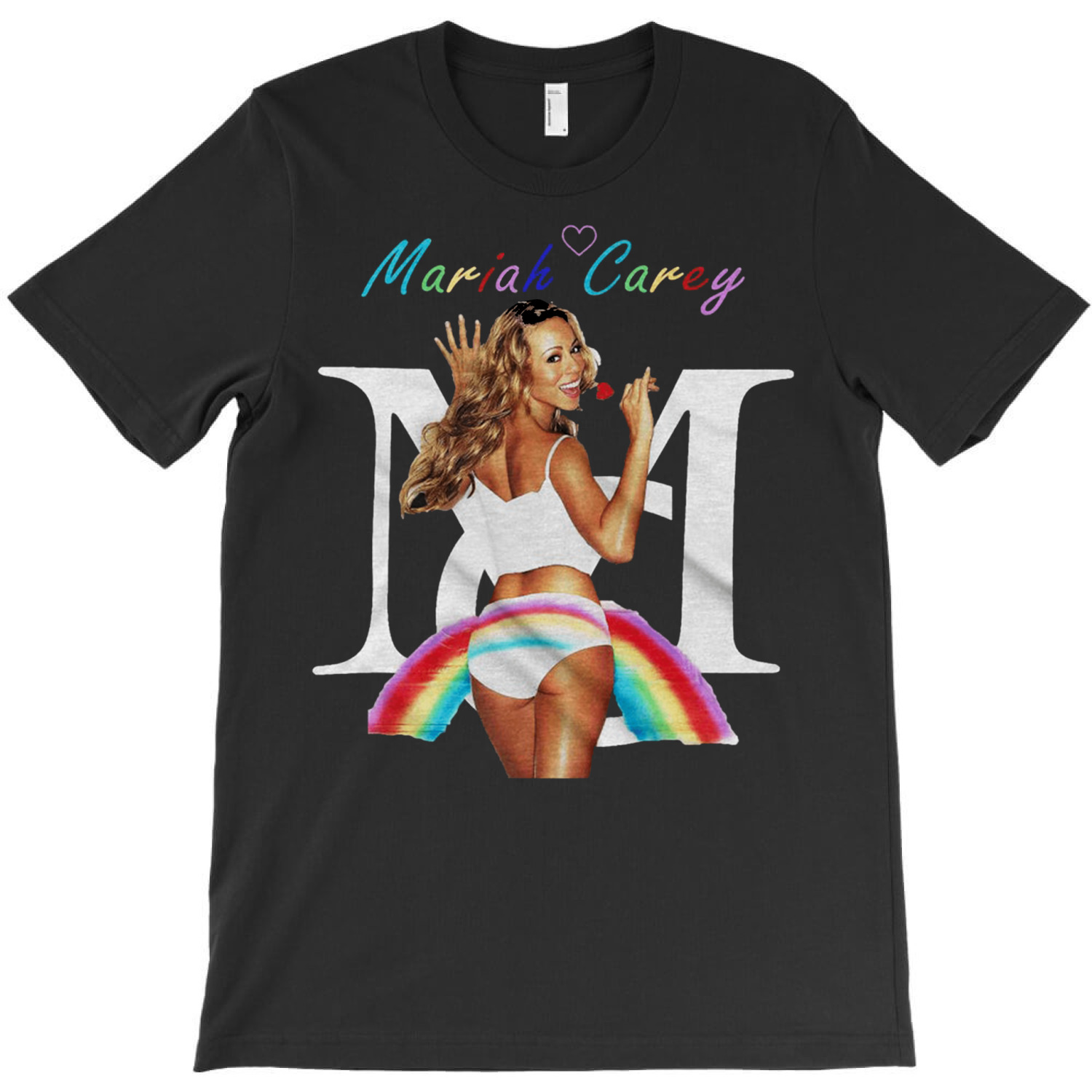 Mariah Carey Rainbow Shirt, Premium Shirt, Classic Style T-Shirts