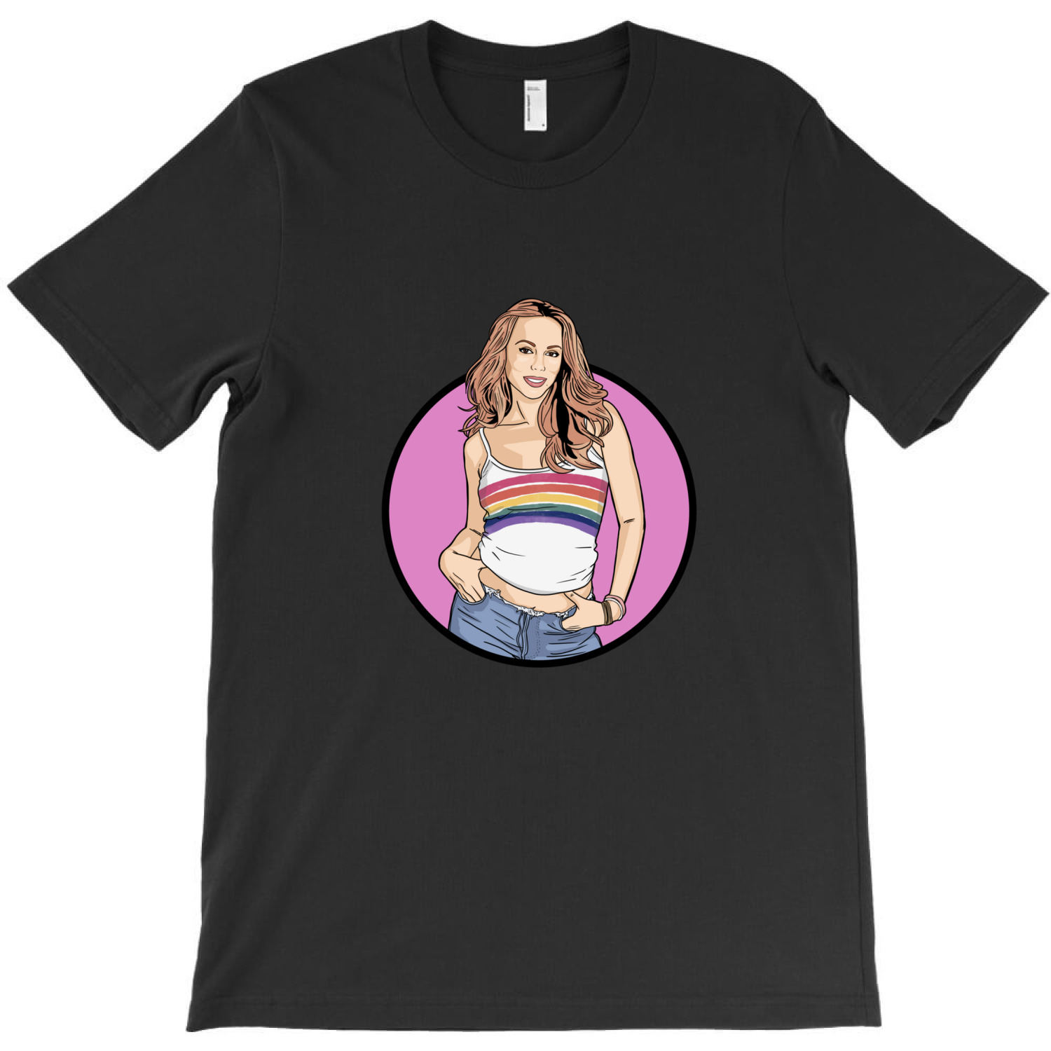 Mariah Carey Rainbow T-Shirt, Premium Shirt, Classic Style T-Shirts