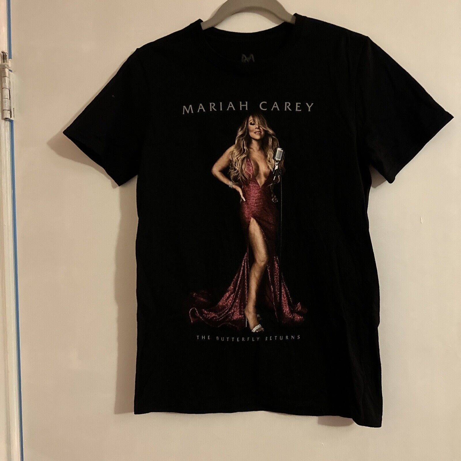 Mariah Carey The Butterfly Returns 2018 Concert Shirt Sz Small Shirt, Premium Shirt, Classic Style T-Shirts