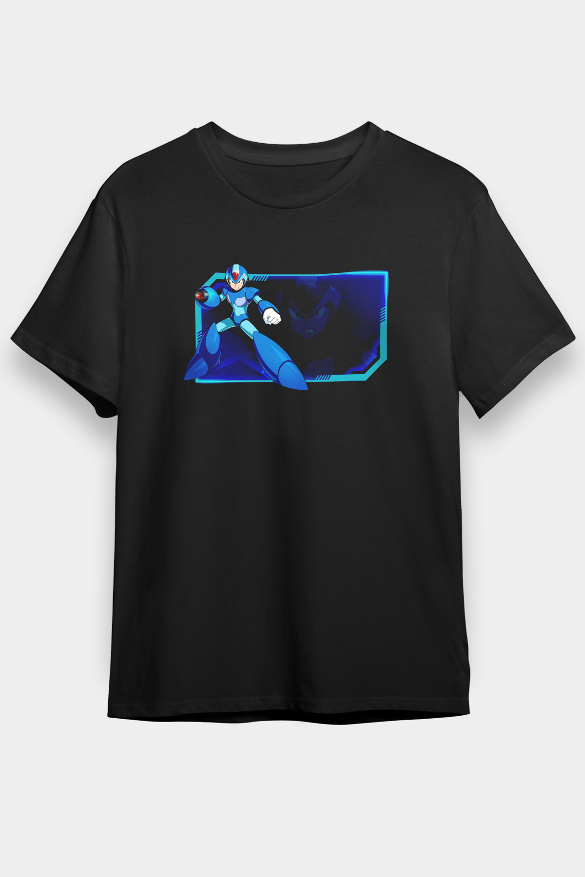 Mega Man Black Unisex Graphic T-Shirt, Premium Shirt, Streetwear
