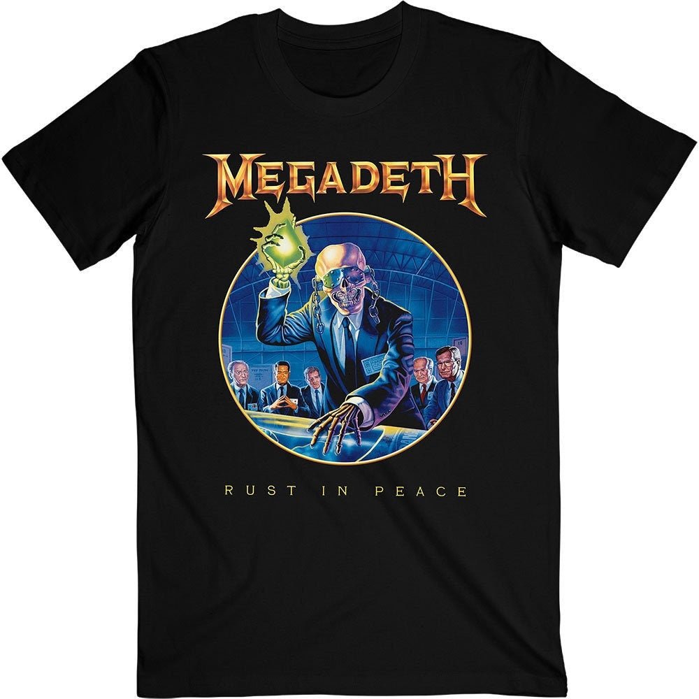 Megadeth Adult T-Shirt - Rust In Peace Anniversary