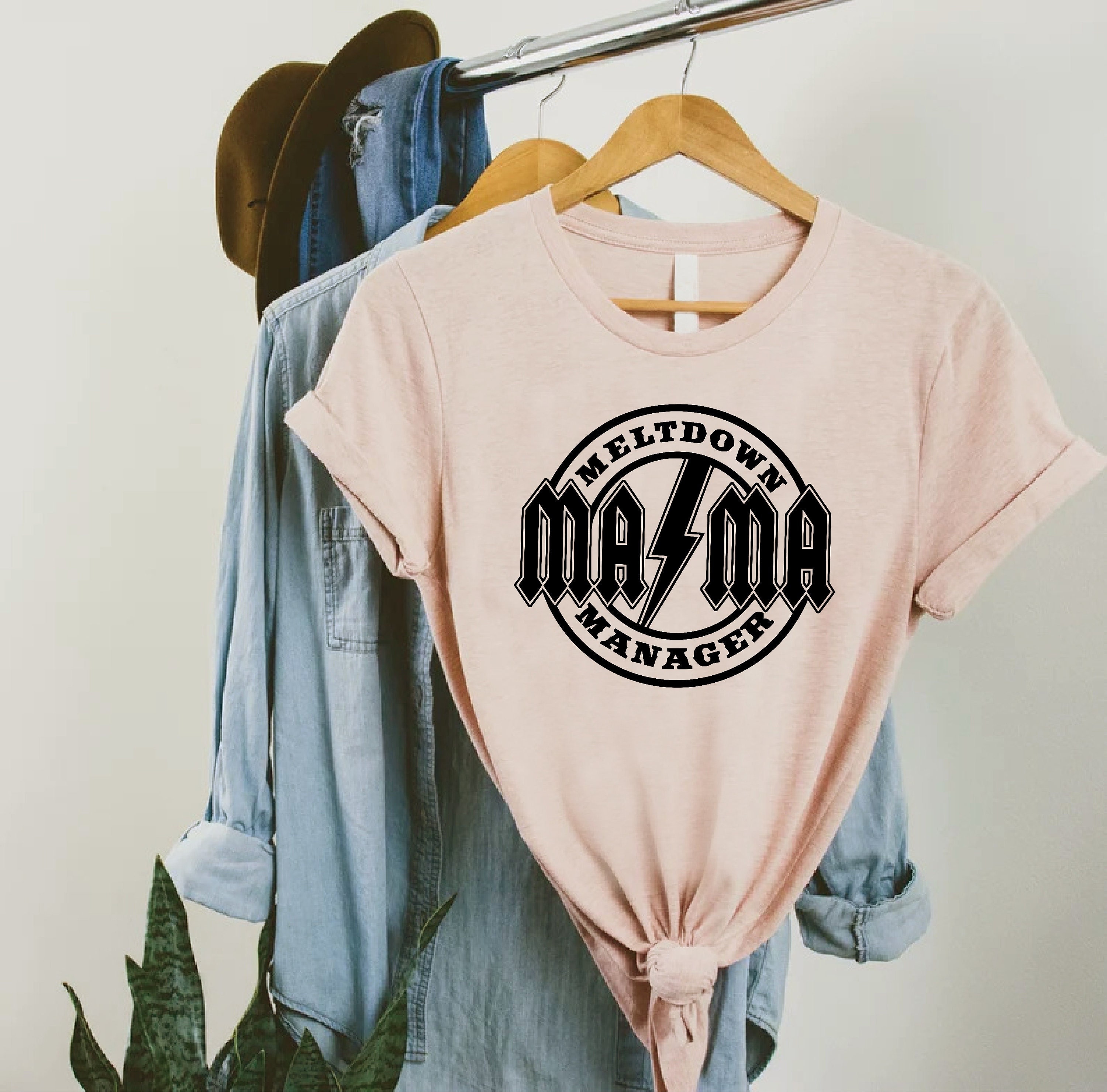 Meltdown Manager Mom T-Shirt, Mom Shirt, Mama Tee,Mother'S Day Gift