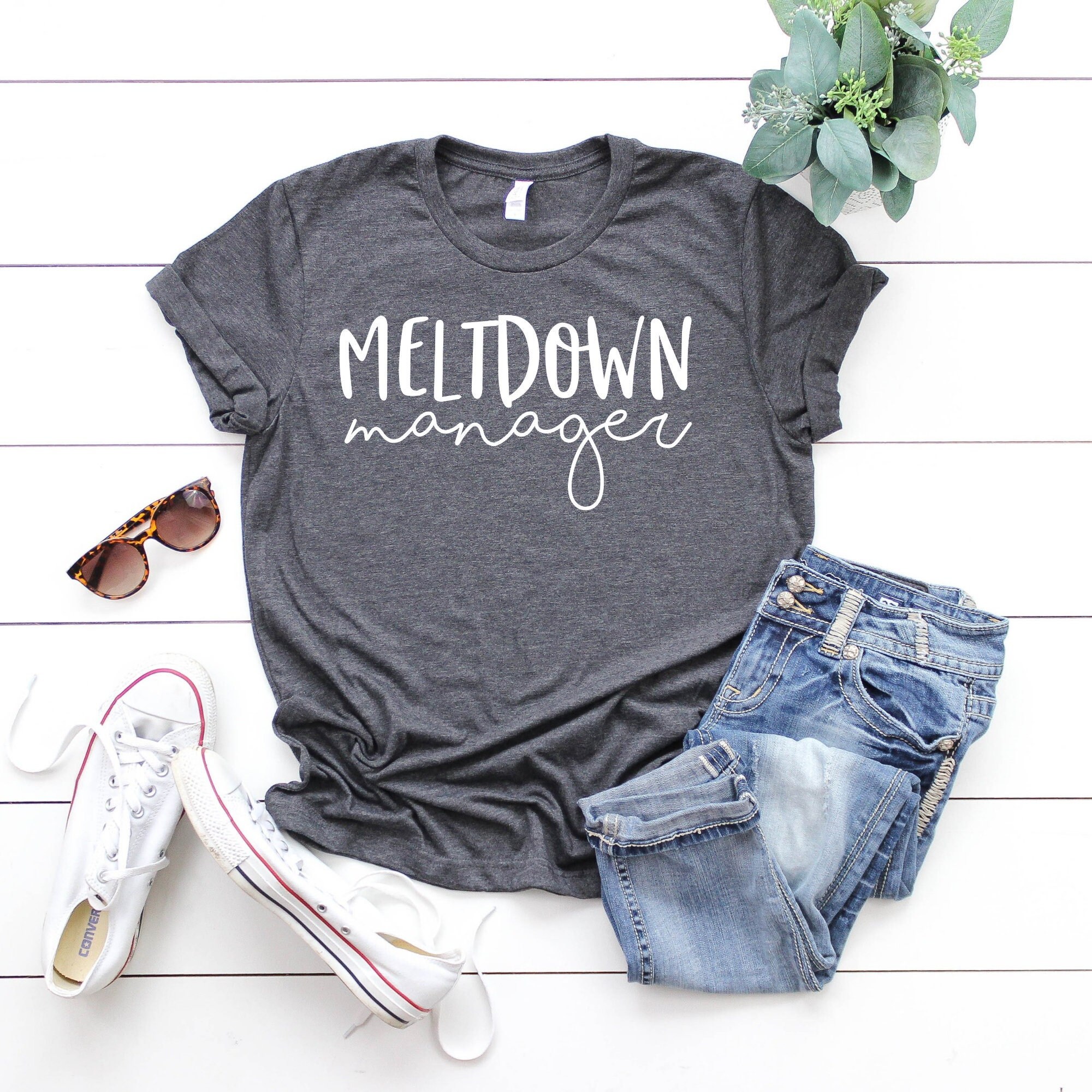 Meltdown Manager T-Shirt, Mom Shirt, Mama Tee, Premium T- Shirt
