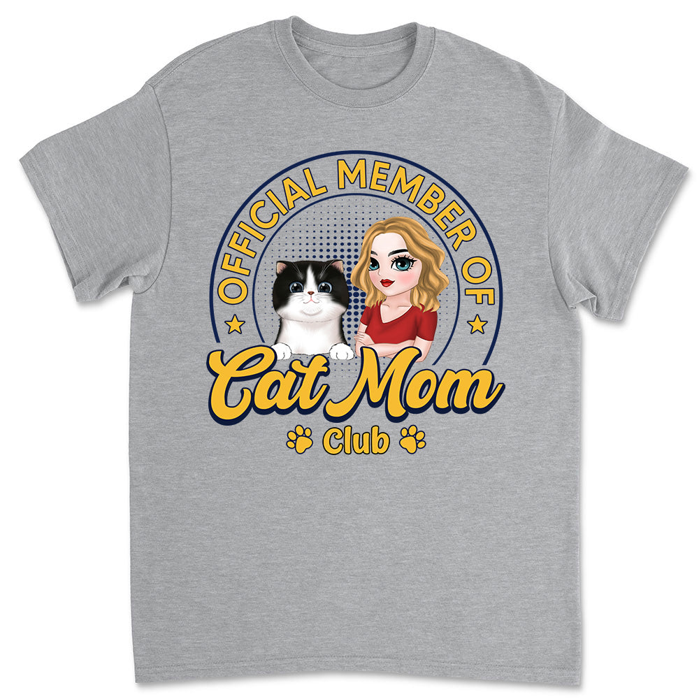 Member Of Cat Mom Club T-Shirts