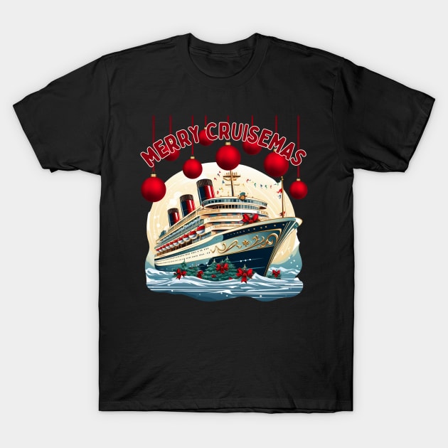 Merry Cruisemas, Christmas cruise T-Shirt