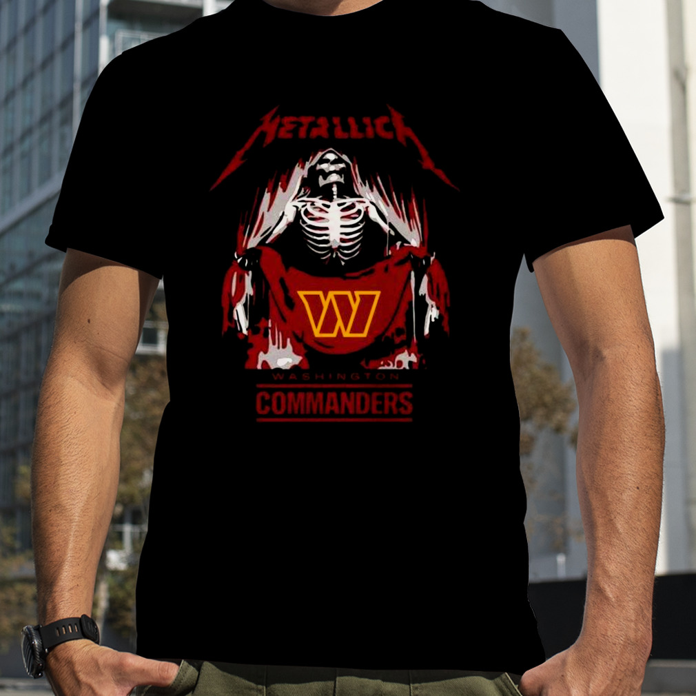 Metallica Collab Washington Commanders Shirt, Premium Shirt