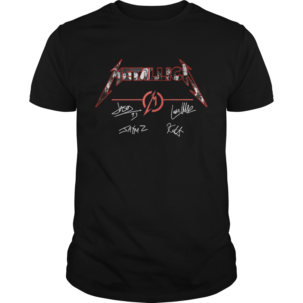 Metallica Jason Newsted Lars Ulrich Kirk Hammett Shirt, Premium Shirt