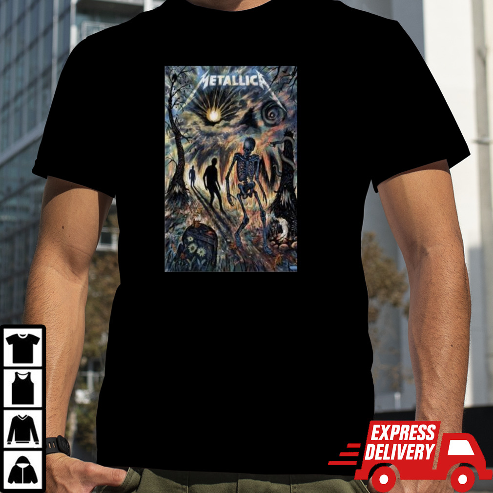 Metallica Sleepwalk My Life Away By Zeb Love Shirt, Premium Shirt