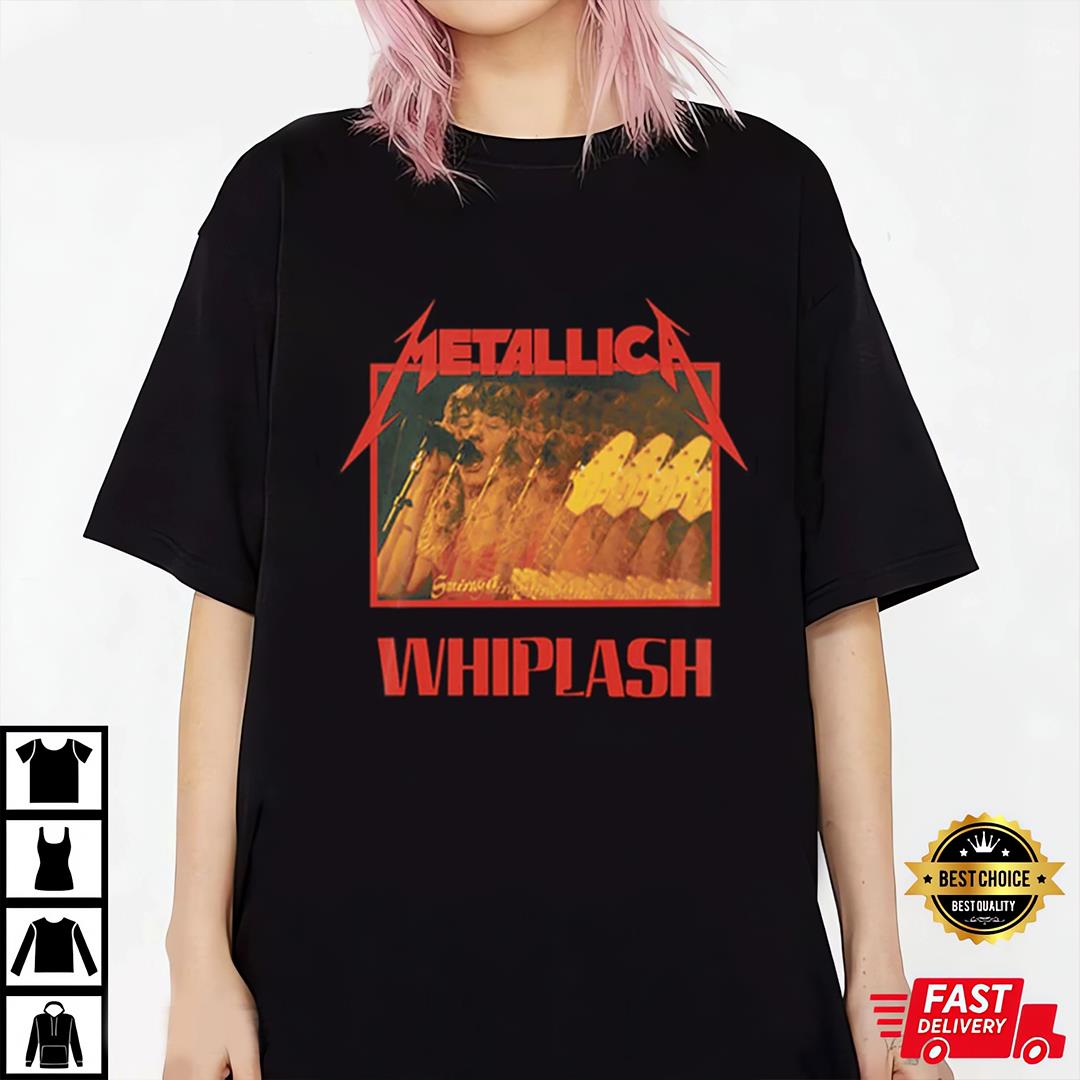 Metallica Whiplash T-Shirt, Premium Shirt