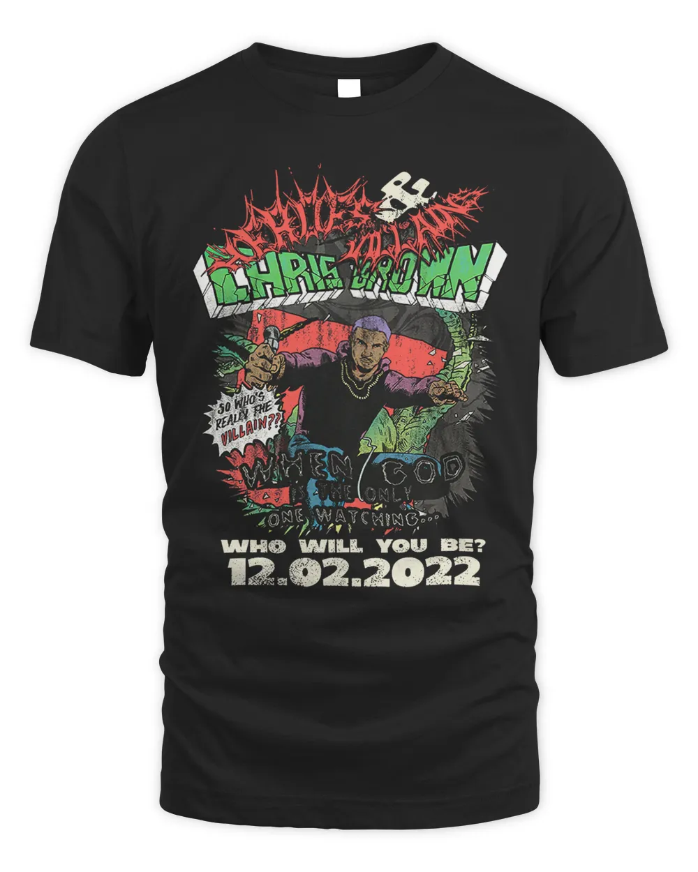 Metro Boomin Merch Chris Brown Comic Shirt, Premium Shirt