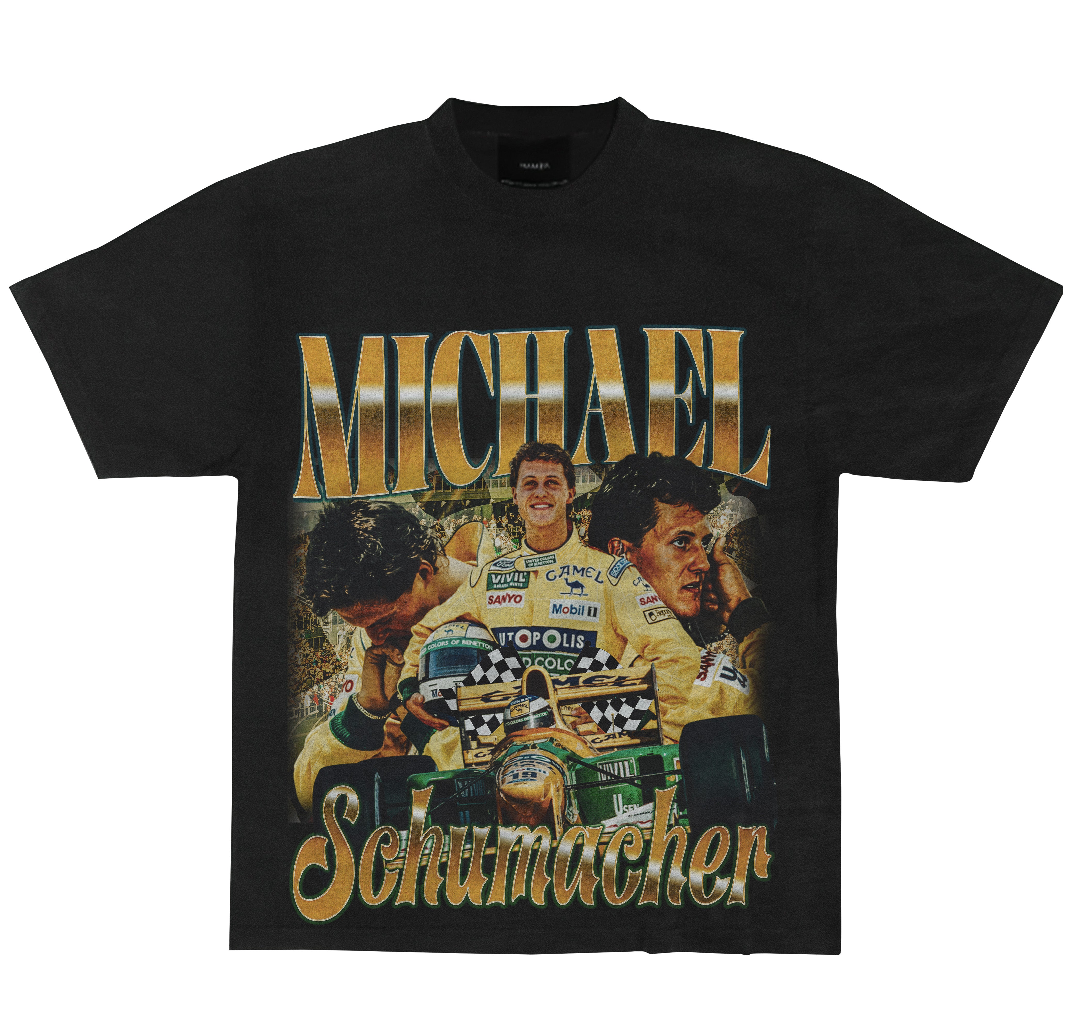 Michael Schumacher Graphic Benetton, Shirt, Fan Shirt, Classic Style Shirt