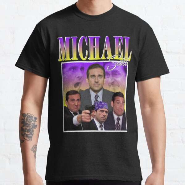 Michael Scott Actor The Office Sitcom Shirt, Premium Shirt
