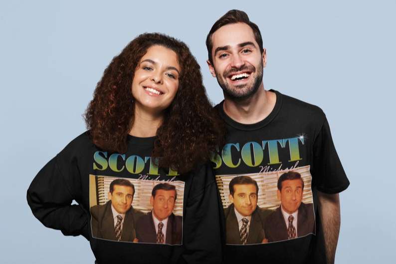 Michael Scott The Office Sitcom Shirt, Premium Shirt