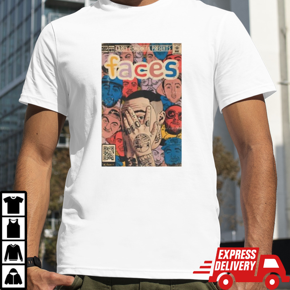Michaelkreiserart Mac Miller Faces T-Shirt, Premium Shirt