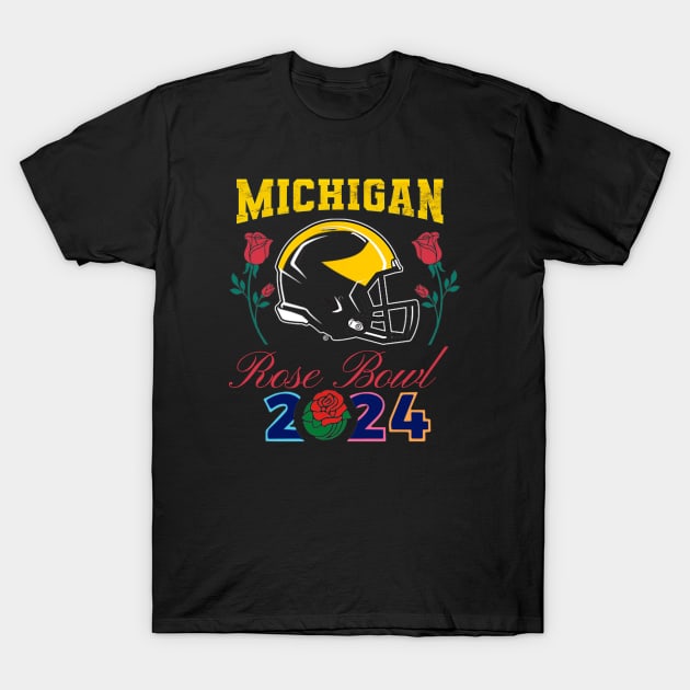 Michigan Rose Bowl Game 2024 T-Shirt