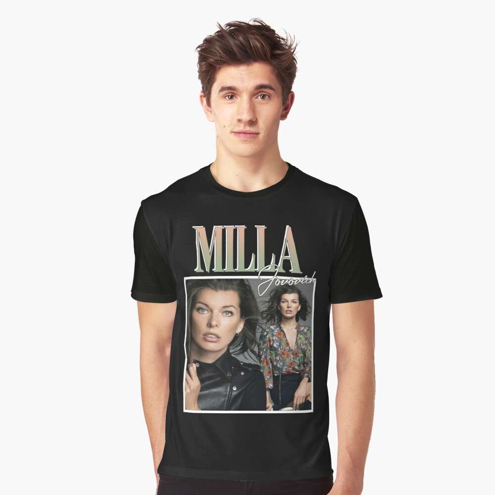 Milla Jovovich Actress Shirt, Premium Shirt