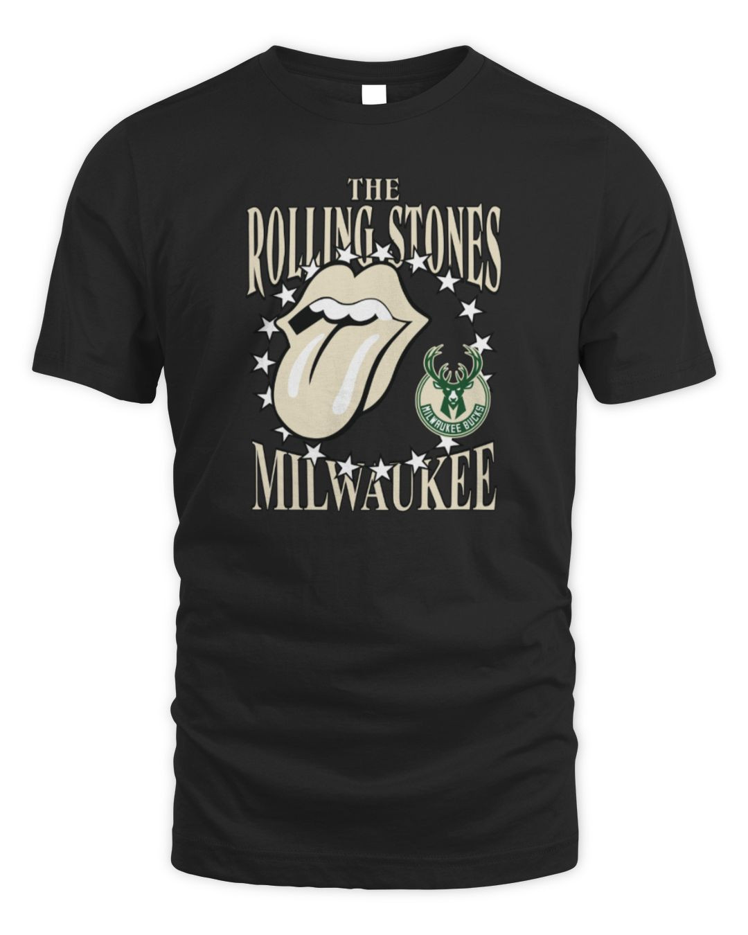 Milwaukee Bucks X The Rolling Stones Merch Shirt, Premium Shirt
