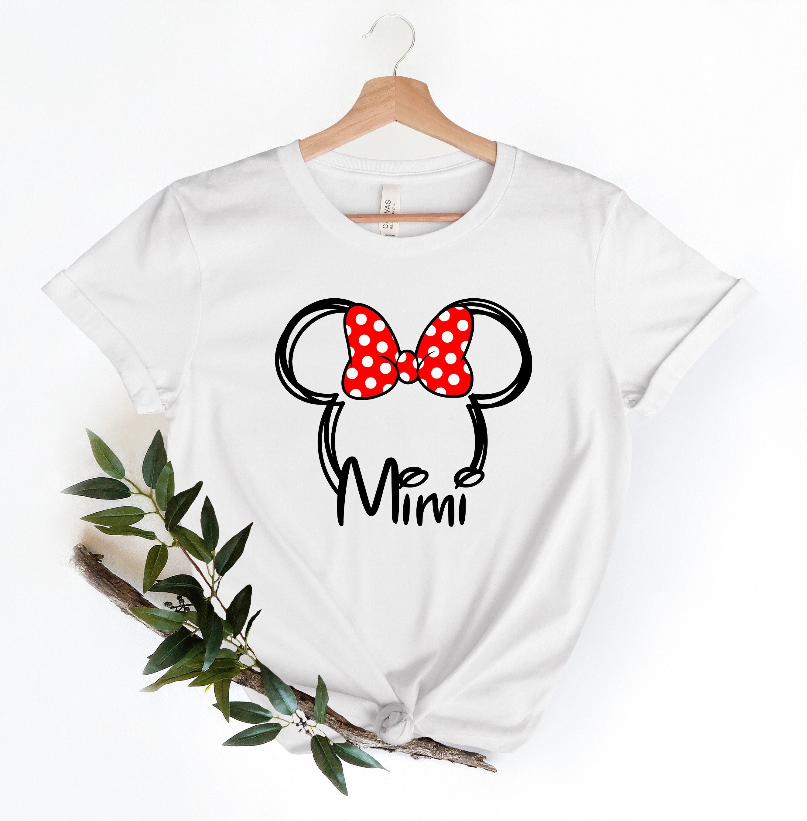Mimi Mouse Shirt, Disney Grandma Shirt, Disneyworld Shirt, Disney Shirt, Disney Tshirt 1Pc