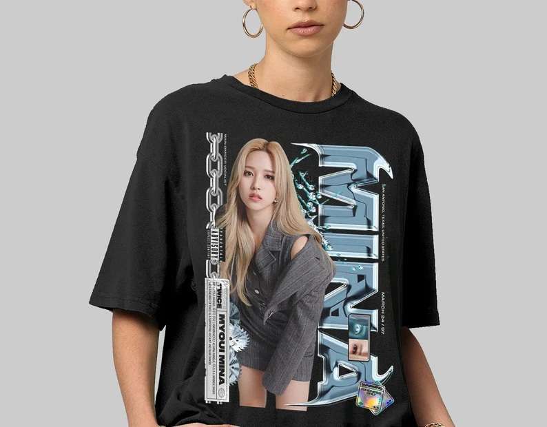 Mina Twice Kpop Shirt, Premium Shirt, Classic Style T-Shirts, Kpop Shirt