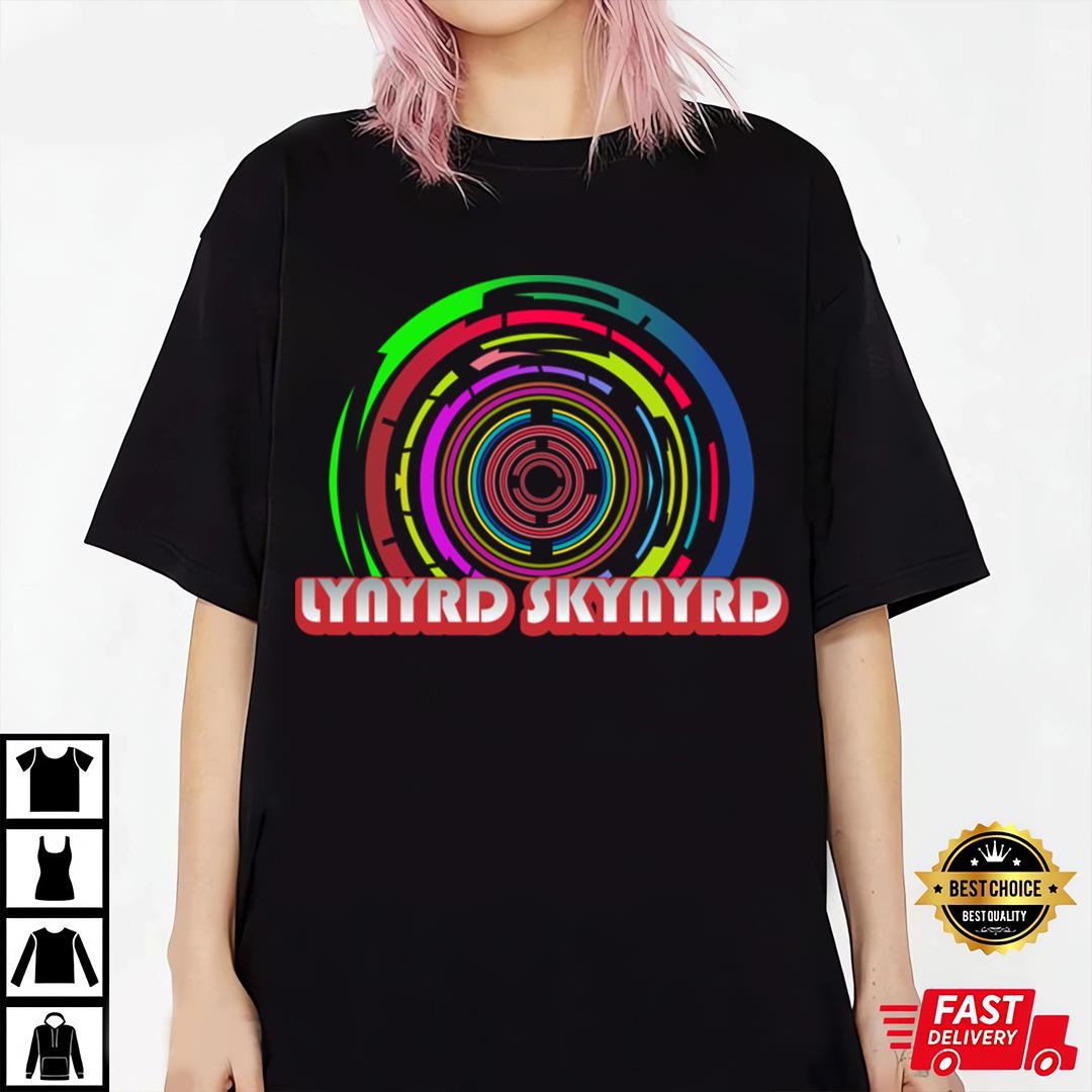 Minimalist Vinyl Lynyrd Skynyrd T-Shirt, Premium Shirt