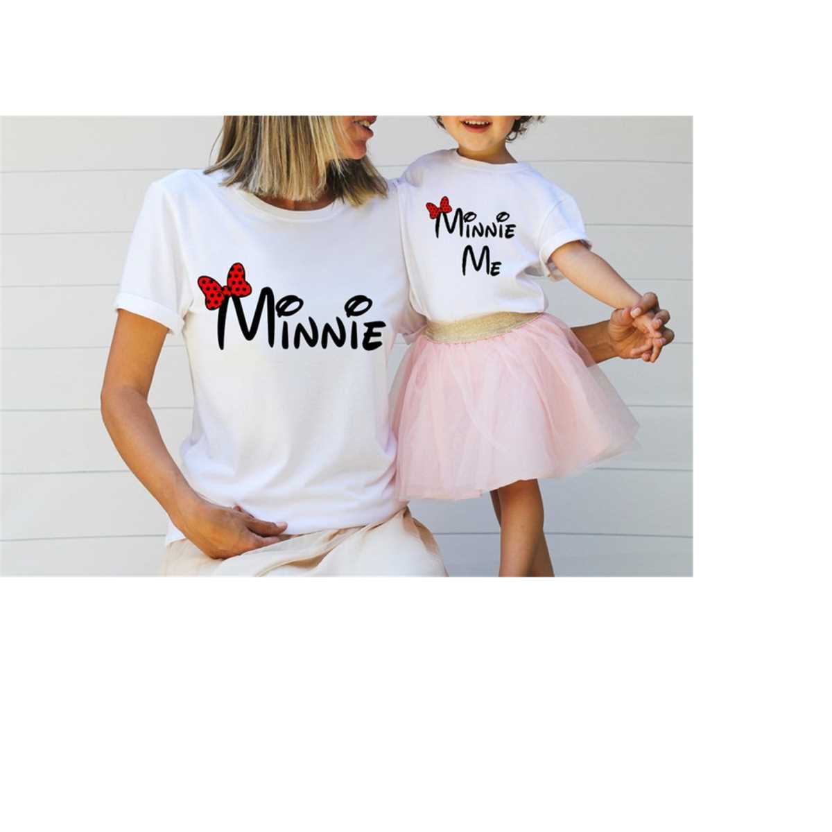 Minnie And Minnie Me T-Shirt, Mom Shirt, Mama Shirt, Premium Shirt 8