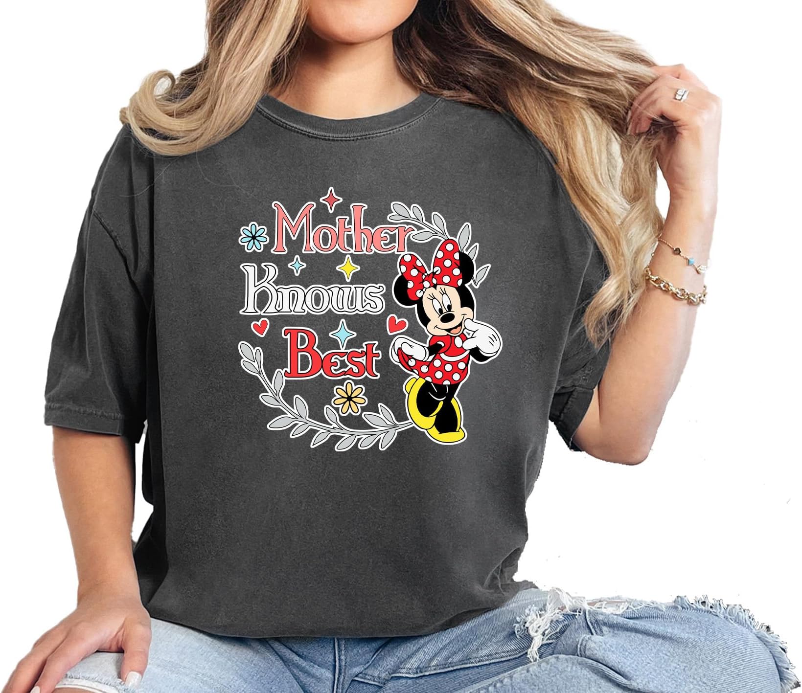 Minnie Mother Knows Best T Shirt, Mom Shirt, Mama Shirt, Mother's Day Shirt, Shirt For Mom