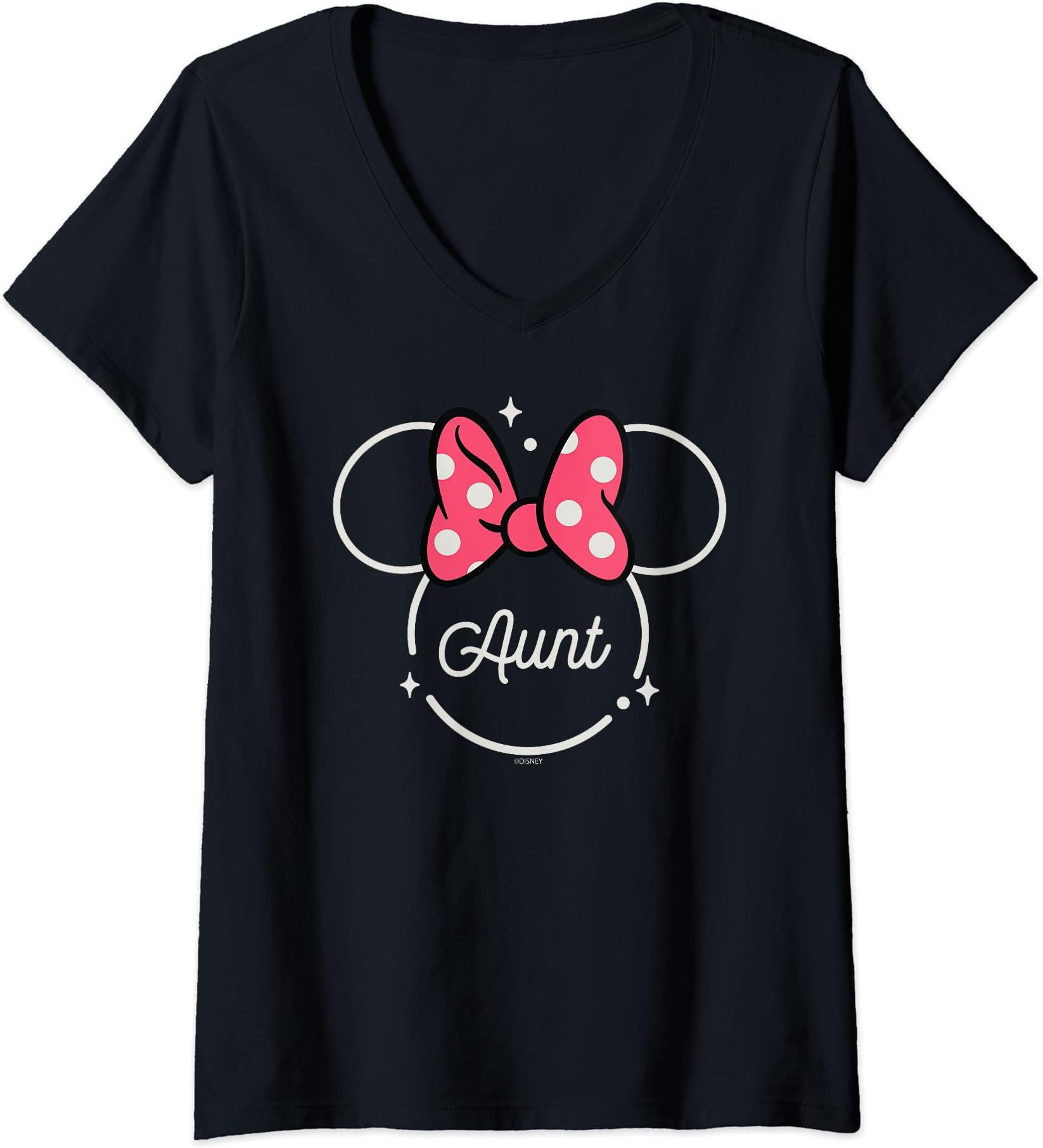 Minnie Mouse Aunt Family Shirt, Mom Shirt, Mama Shirt, Mother's Day Shirt, Shirt For Mom