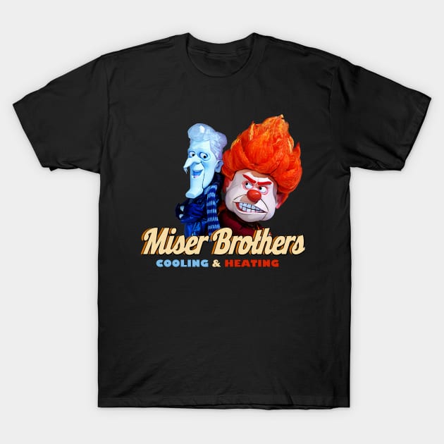 Miser Brothers Cooling and Heating T-Shirt