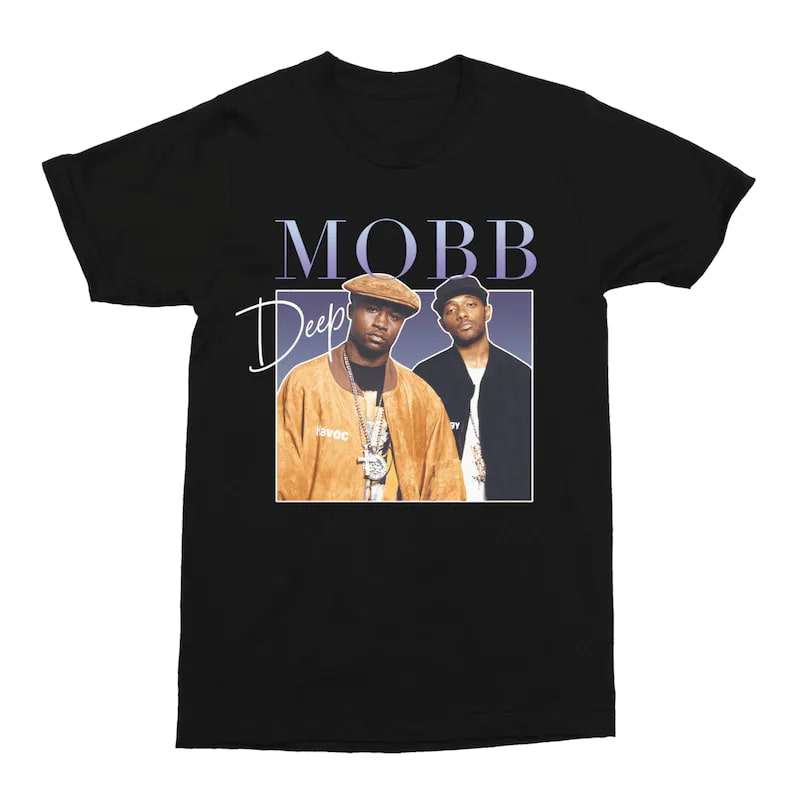 Mobb Deep Hip Hop Duo Shirt, Hip Hop Shirt, Classic Style T-Shirts