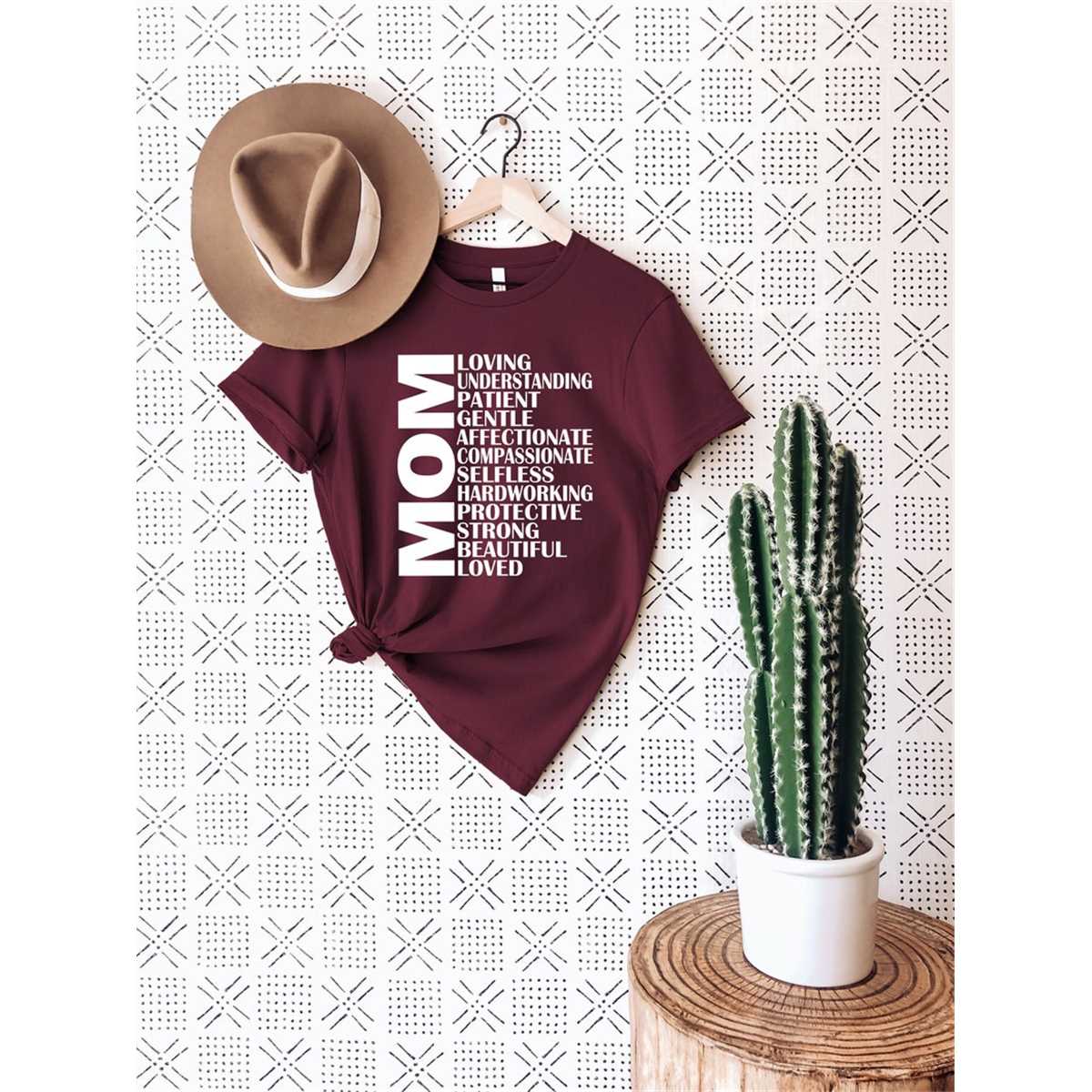 Mom Adjective Shirt, Mom Shirt, Mama Shirt, Mother'S Day Shirt, Mother'S Day Gift