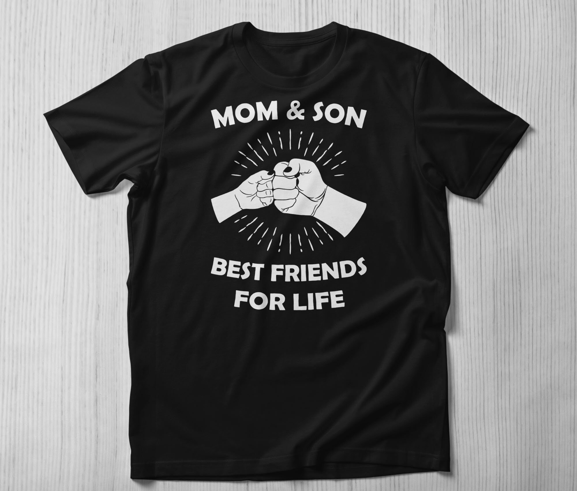 Mom And Son Shirt, Mom Shirt, Mama T- Shirt, Premium Shirt