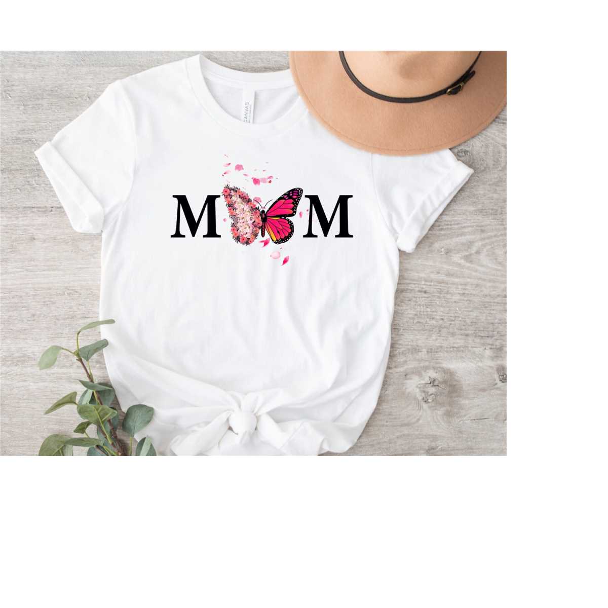 Mom Butterfly T-Shirt, Mom Shirt, Mama Shirt, Premium Shirt 20