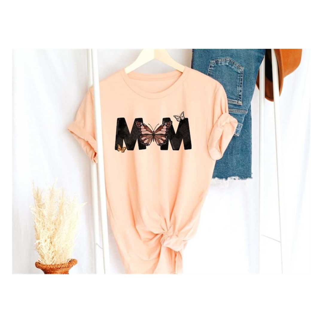 Mom Butterfly TShirt, Mom Shirt, Mama Shirt, Mother's Day Shirt,