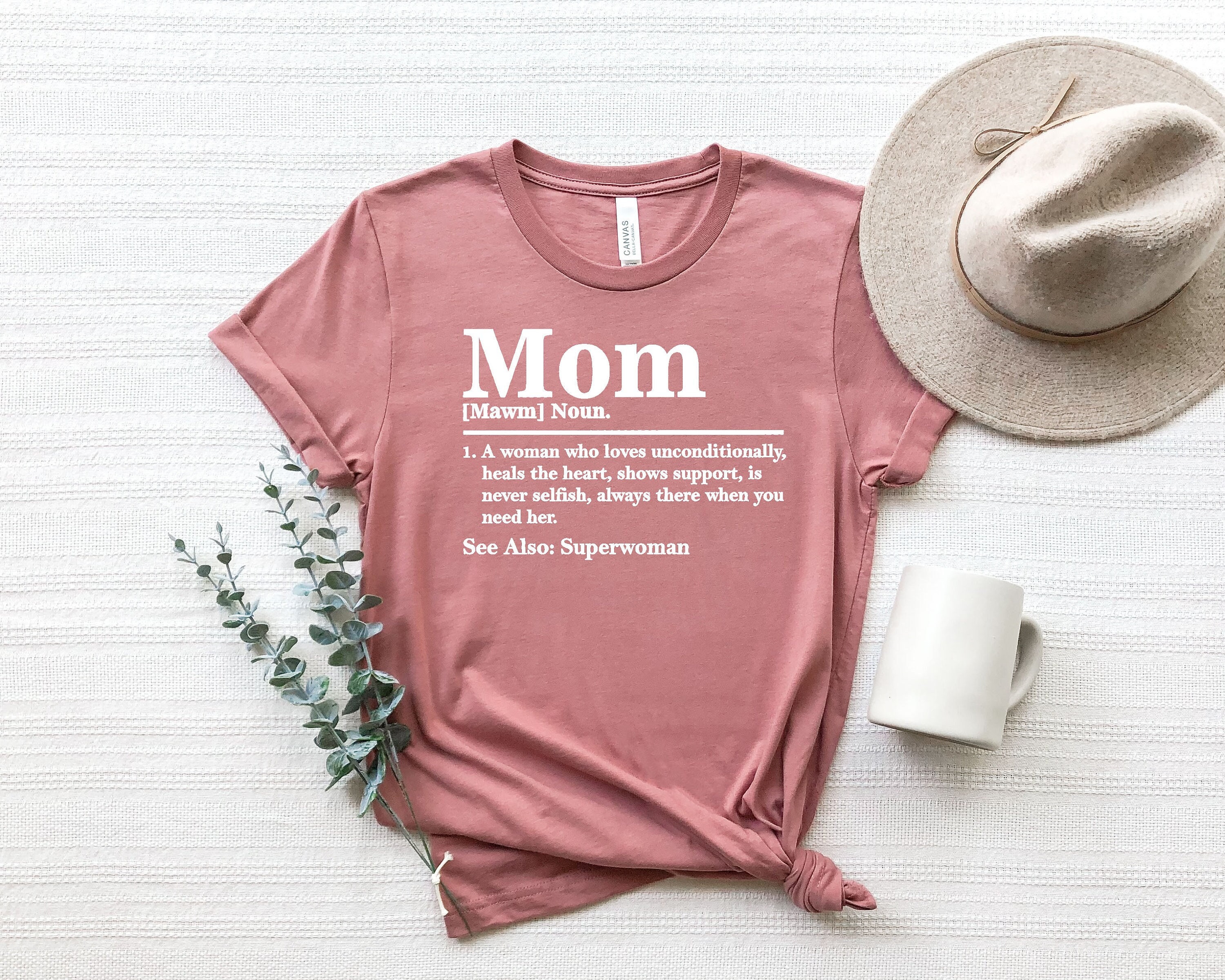 Mom Definition T-Shirt, Mom Shirt, Mama T- Shirt, Premium Shirt