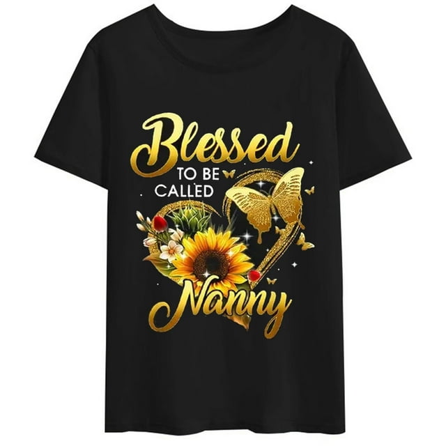 Mom Gift Mother'S Day Shirt Mother'S Day Gift Women Butterfly Sunflowertrending T-Shirt Awesome Mothers Day Shirt Gift For Women