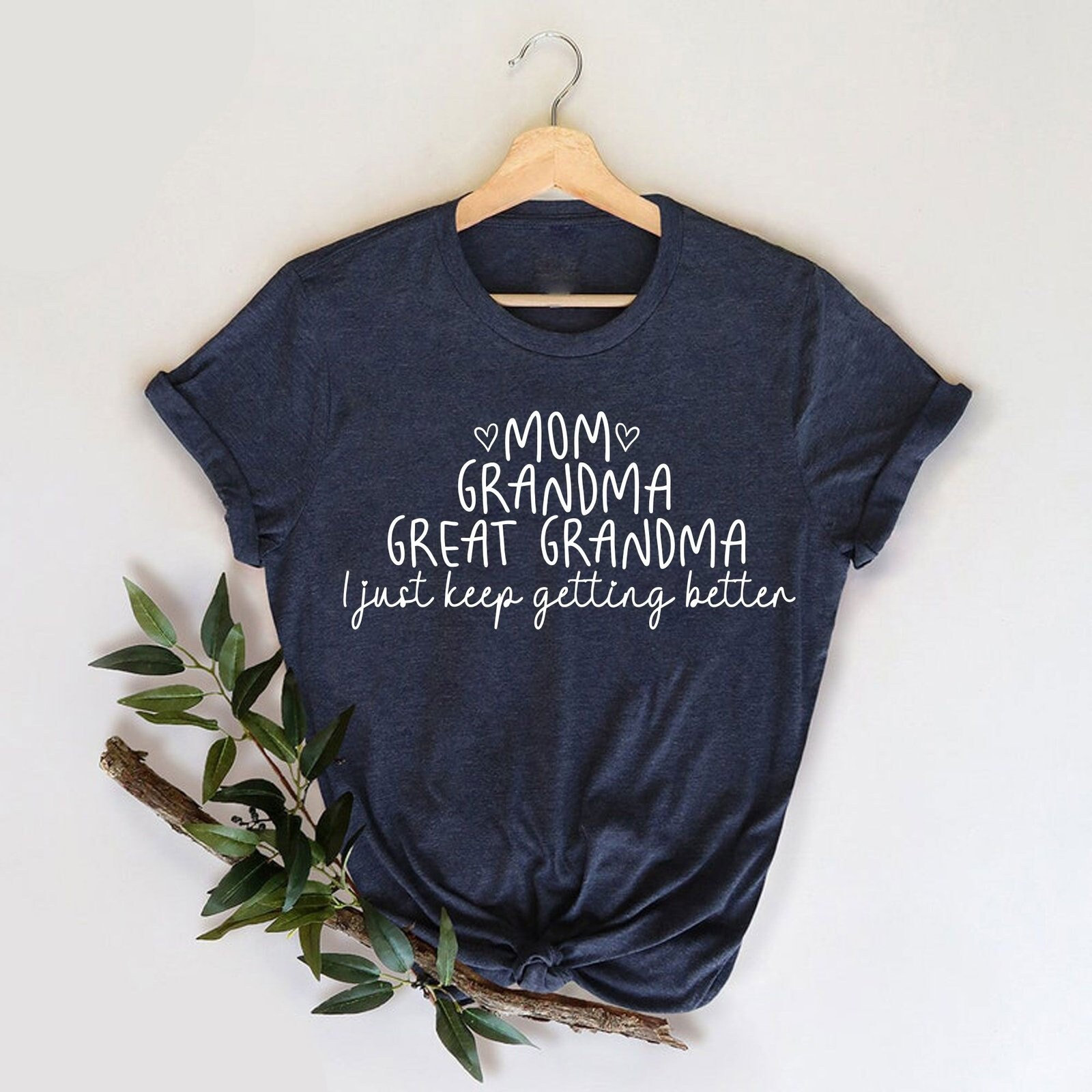 Mom Grandma Great Grandma T-Shirt, Mom Shirt, Mama Tee, Premium Tee