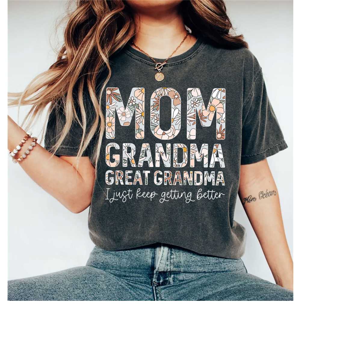 Mom Grandma Great Mom Shirt, Mama Shirt, Mother's Day Shirt, Shirt For Mom