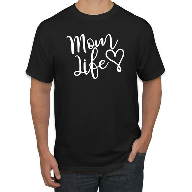 Mom Life Best Mom Mother'S Day Gift Blessed Family Kids | Mens Mother'S Day Graphic T-Shirt