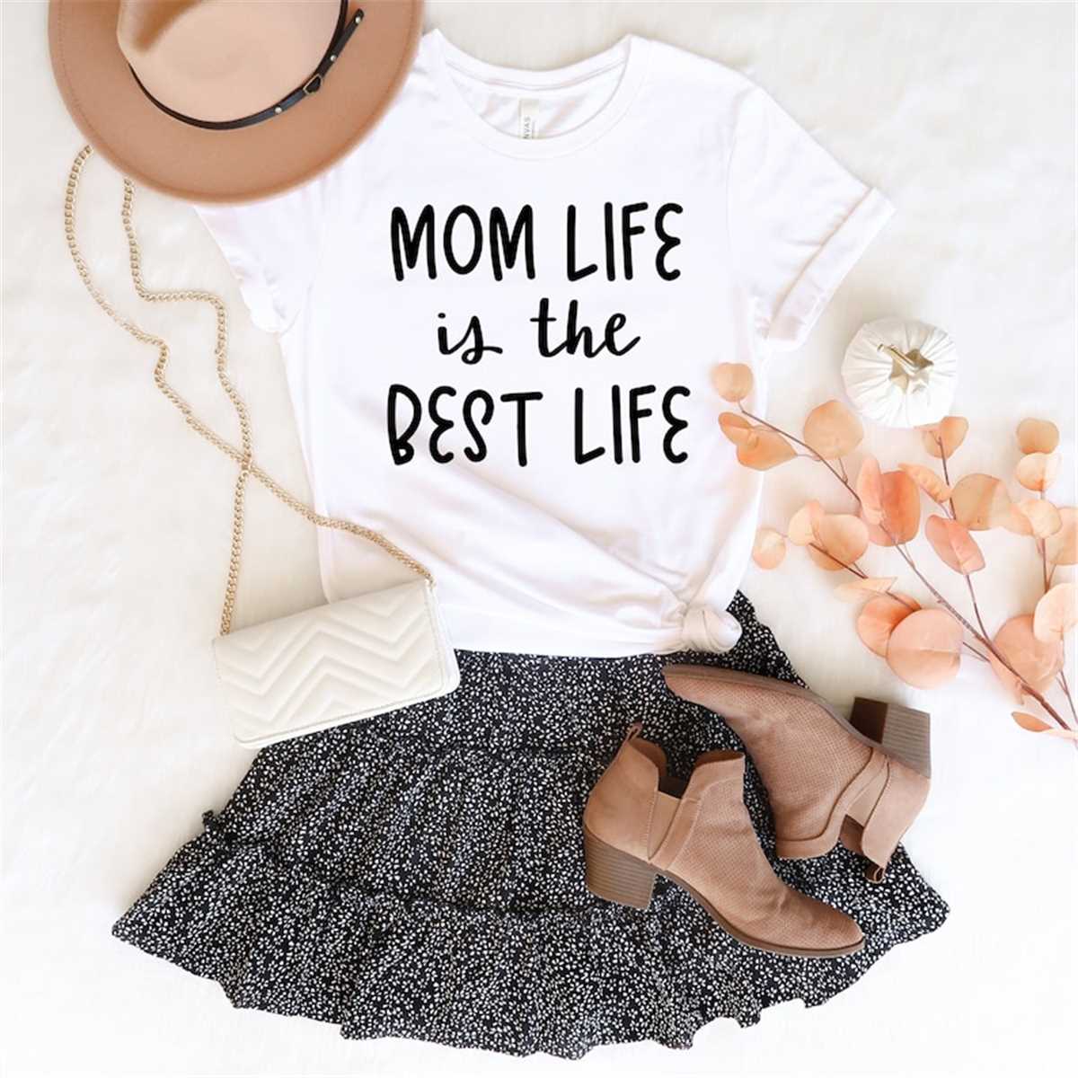 Mom Life Is The Best Life T-Shirt, Mom Shirt, Mama Shirt, Premium Shirt 18
