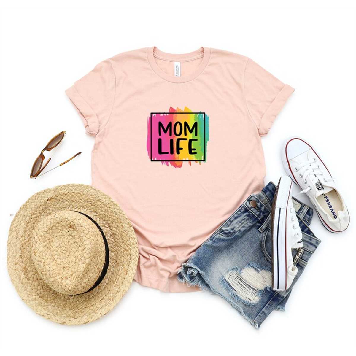 Mom Life T-Shirt, Mom Shirt, Mama Shirt, Premium Shirt 10