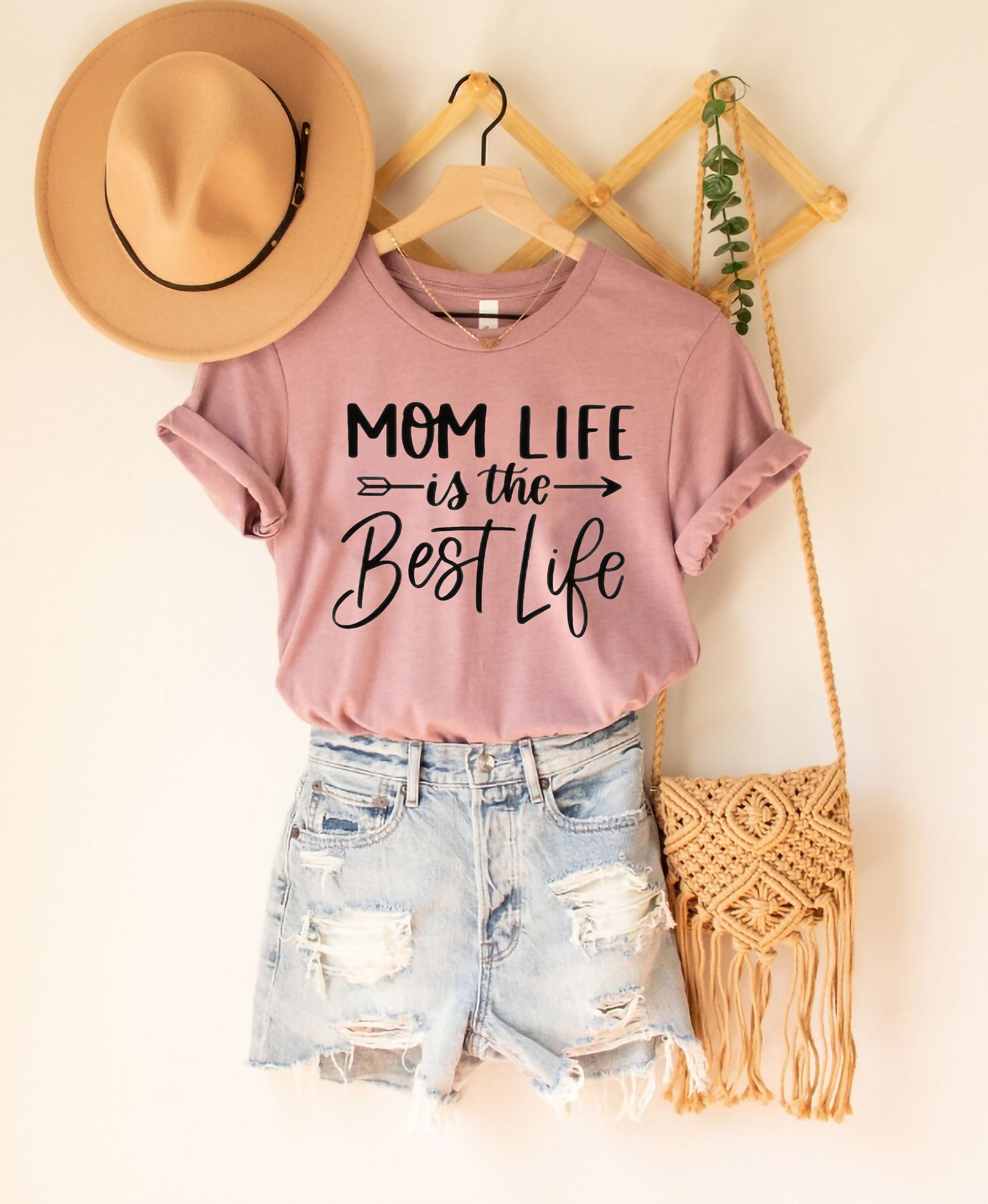 Mom Life T-Shirt, Mom Shirt, Mama Tee, Premium Shirt
