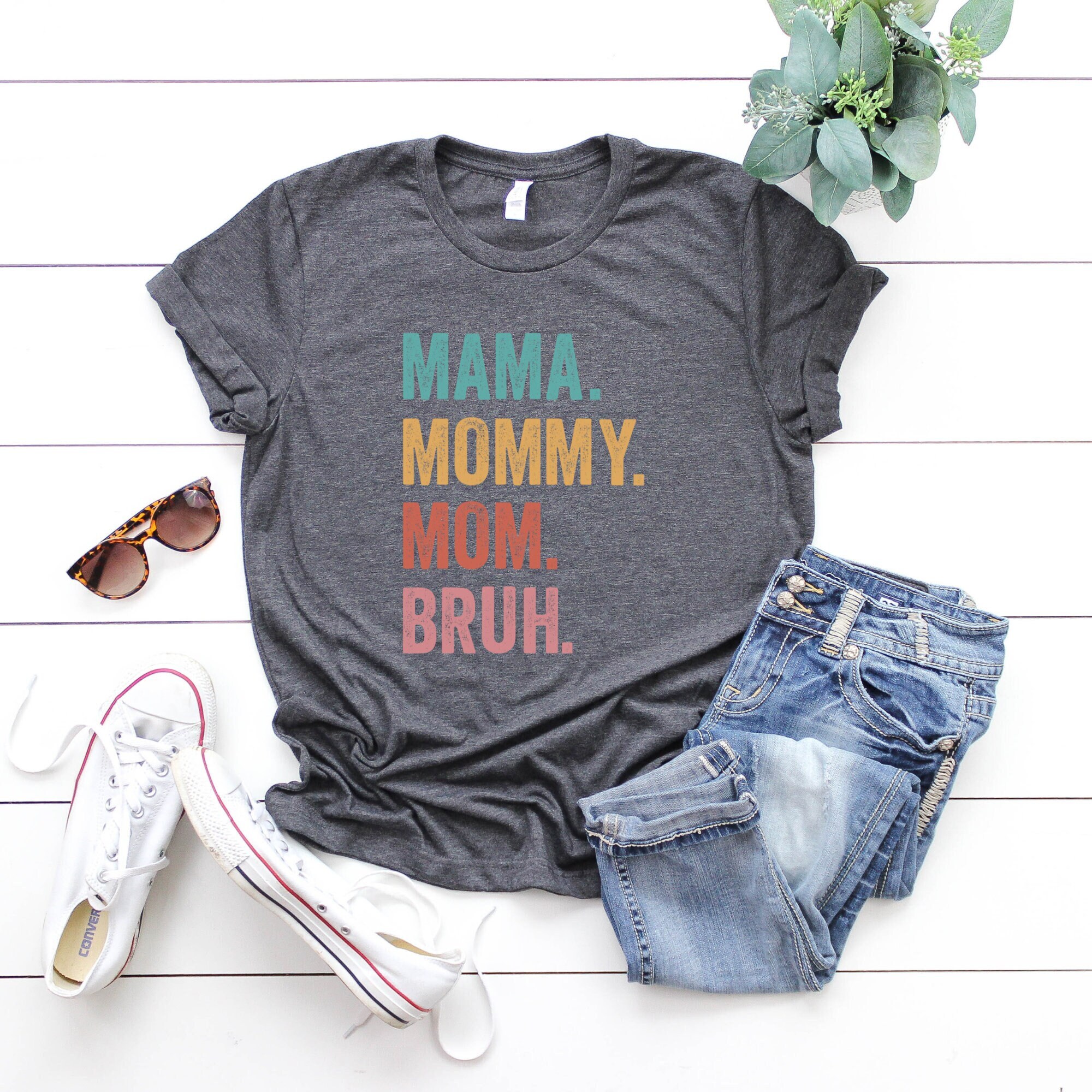 Mom Life T-Shirt, Mom Shirt, Mama Tee, Premium T- Shirt