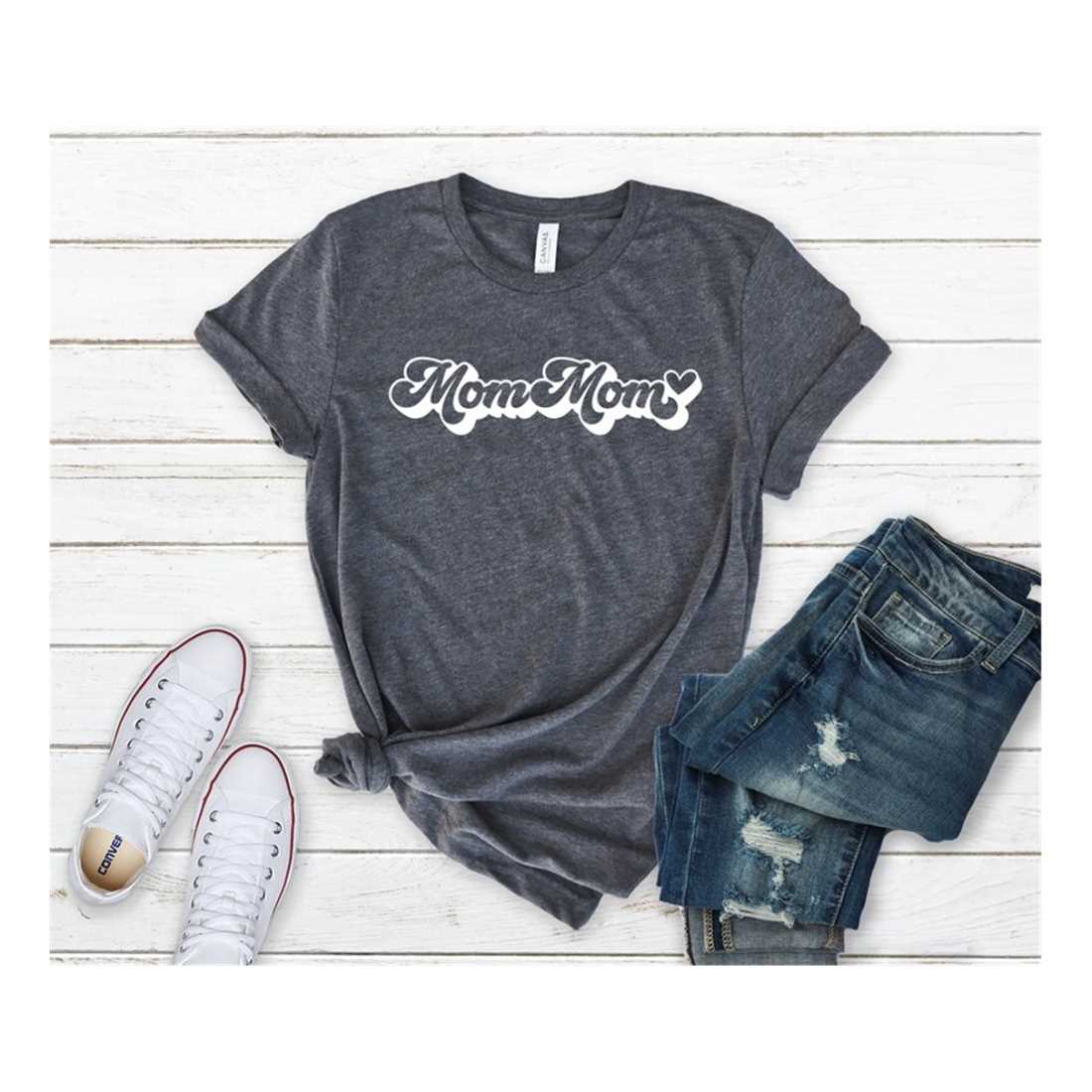 Mom Mom Shirt For Mom Shirt, Mama Shirt, Premium Shirt