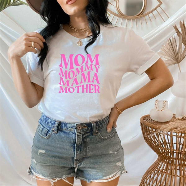 Mom Mommy Mama Mother Shirt, Mom Tee , Mama Shirt, Mother'S Day Shirt, Mother'S Day Gift