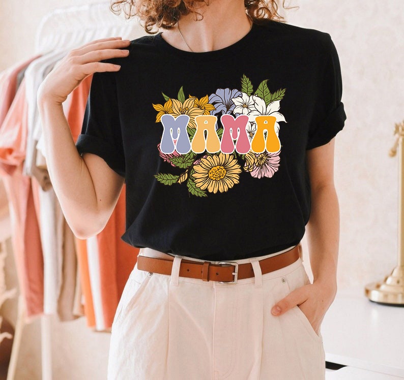 Mom Shirt, Wildflowers Mama Shirt, Mom Shirt, Mama Shirt, Mother's Day Shirt, Shirt For Mom