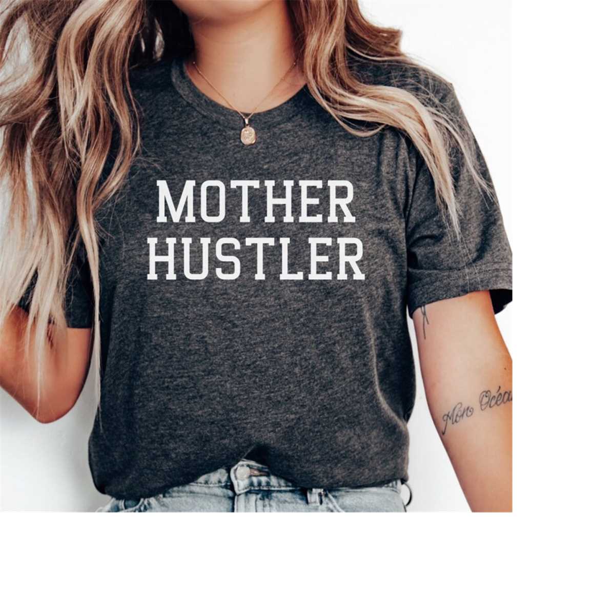 Mom T-Shirt, Mom Shirt, Mama Shirt, Premium Shirt 3